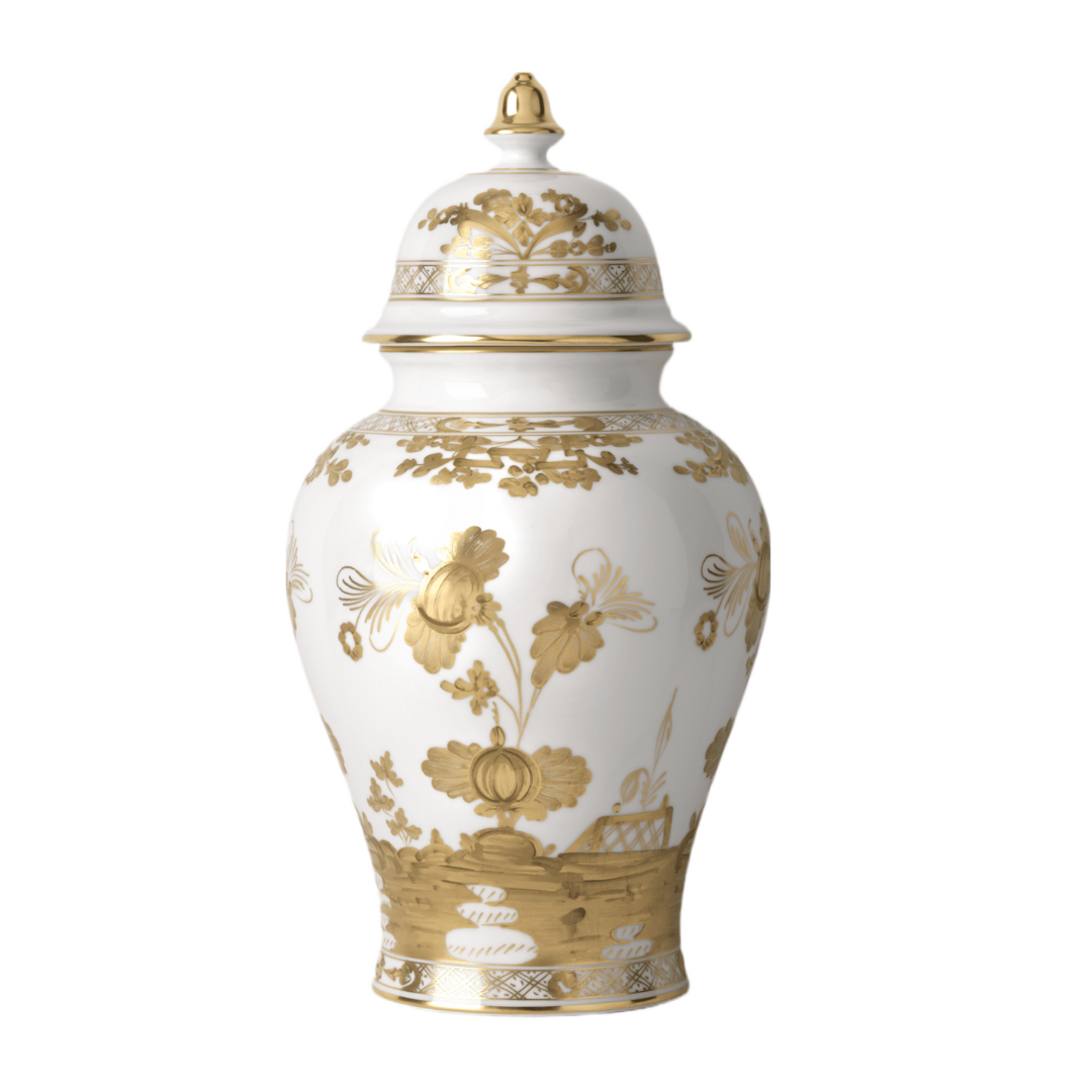 Oriente Italiano, Aurum - Potiche Vase: Small
