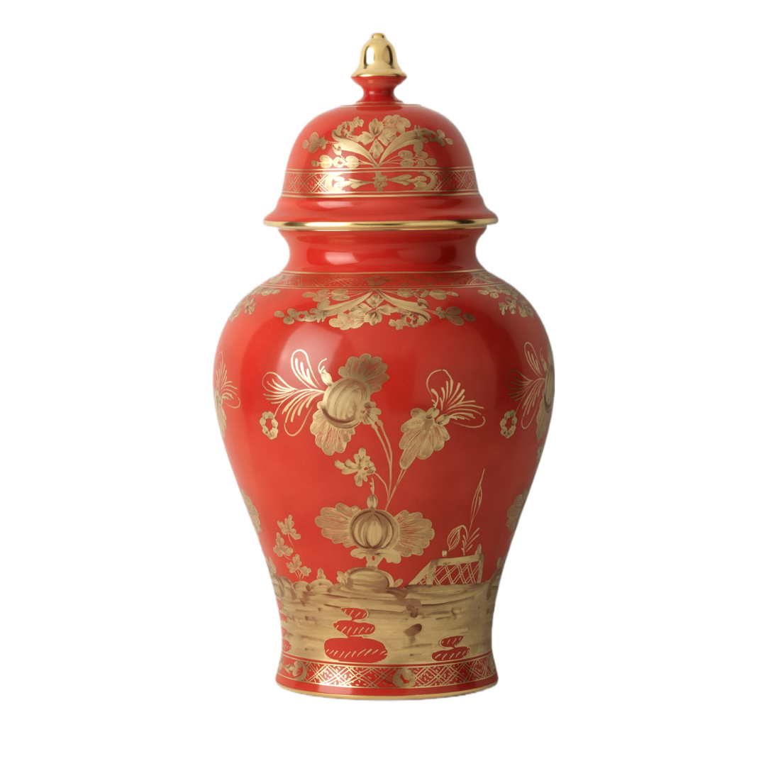 Oriente Italiano, Rubrum - Potiche Vase: Small