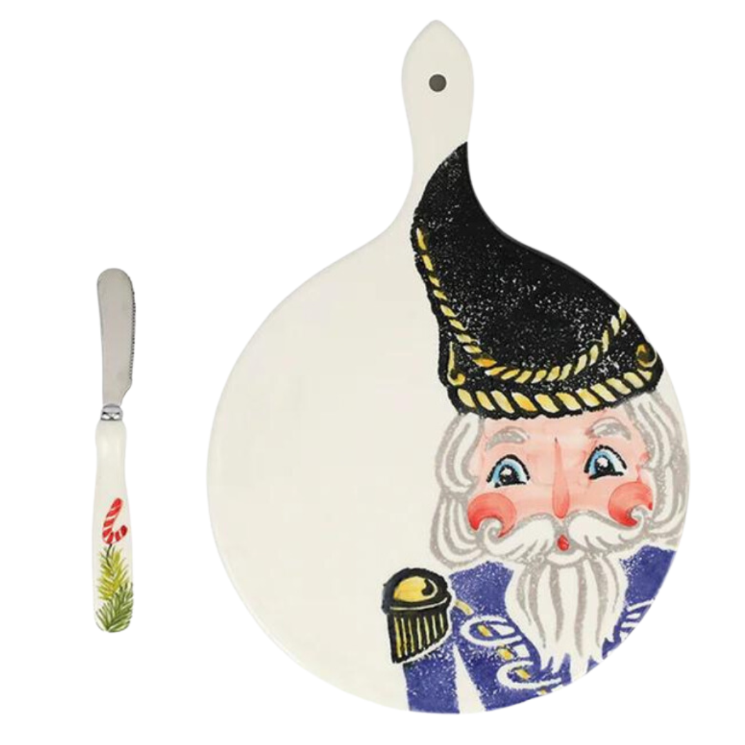 Nutcrackers - Cheese Board with Spreader: Small
