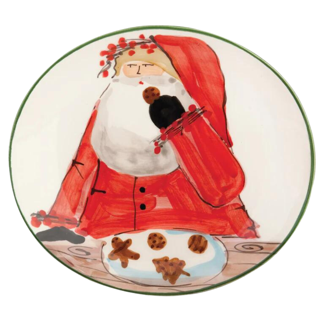 Old St. Nick - Cookie Plate