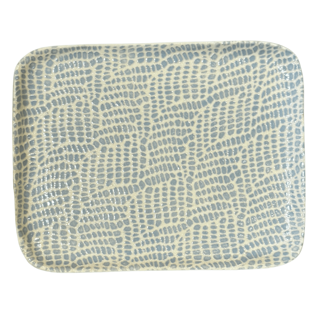 Tidbit Tray/ Braid Opal