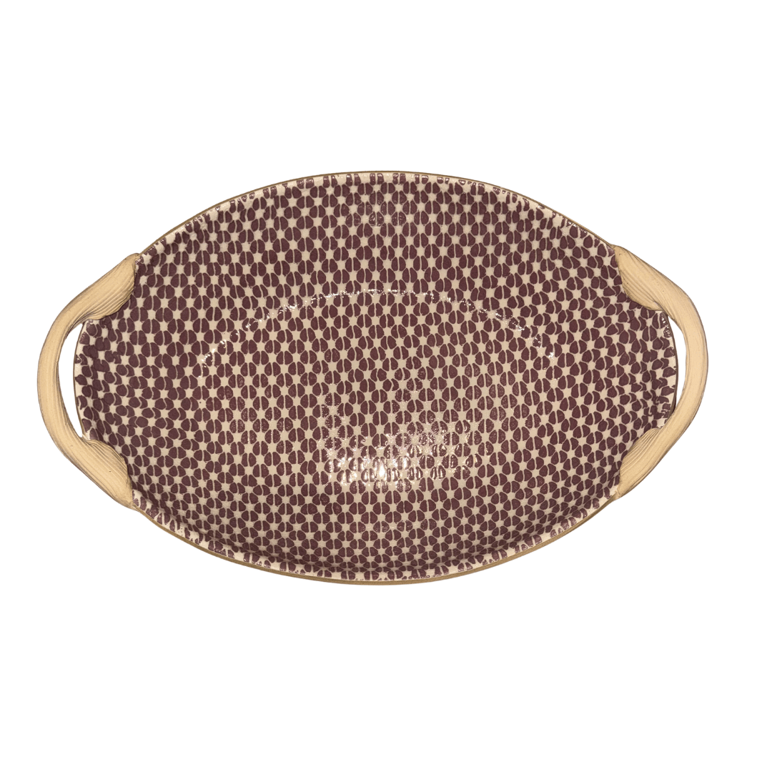 Nested Oval w/ Handles / Tempo Berry