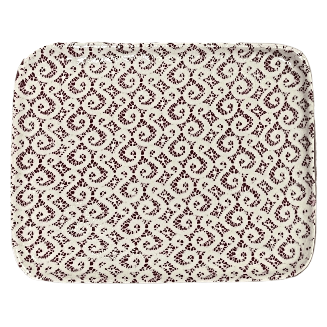 Tidbit Tray / Marrakesh Bordeaux