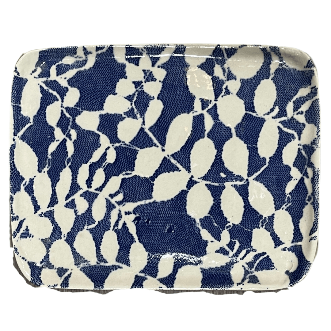 Tidbit Tray/ Aspen Cobalt