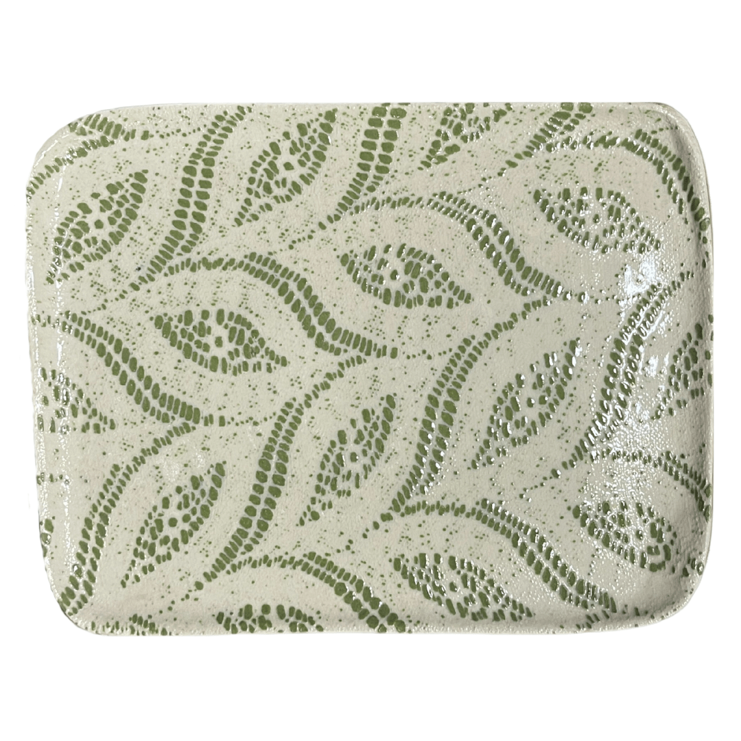 Tidbit Tray/ Paisley Citrus