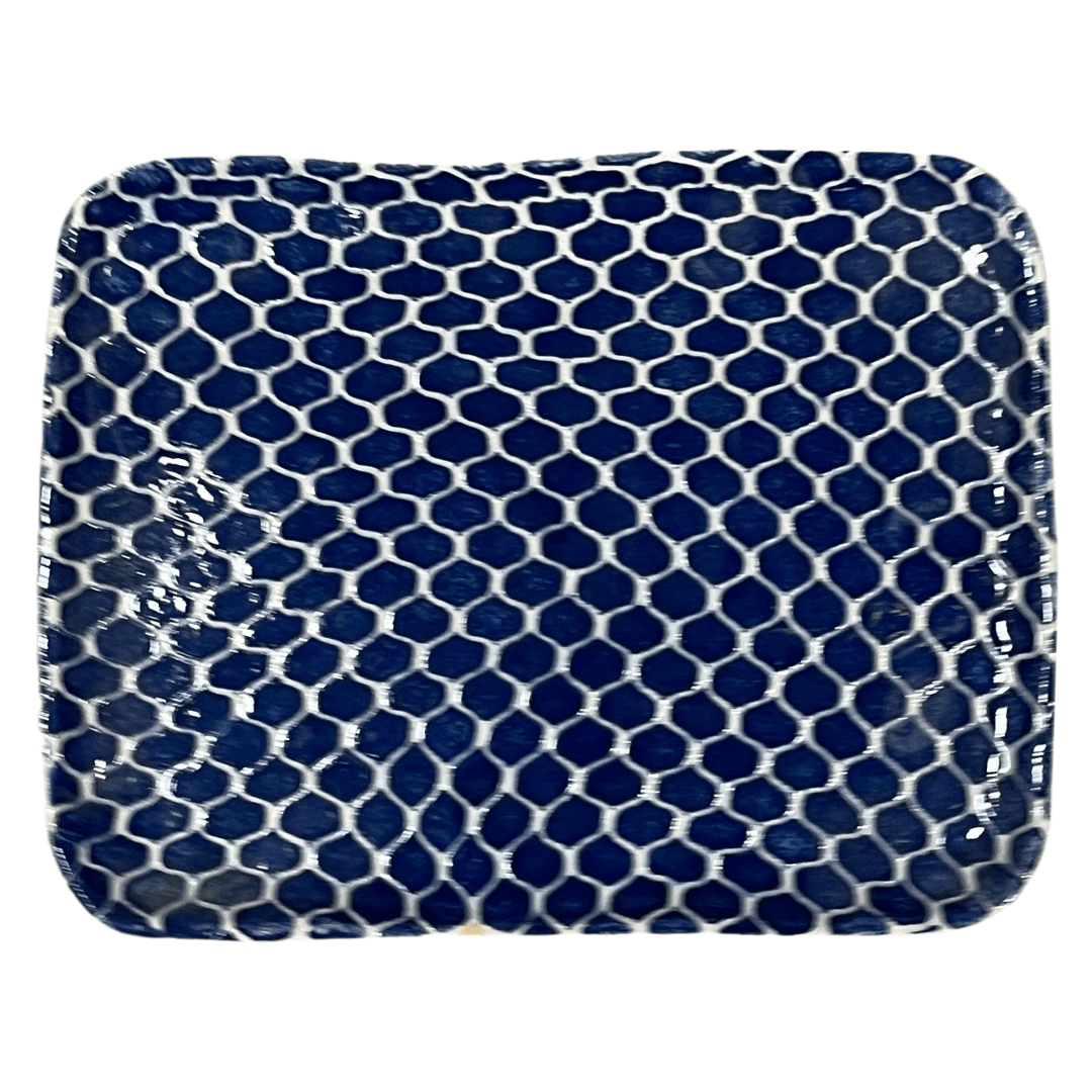 Tidbit Tray/ Taj Cobalt