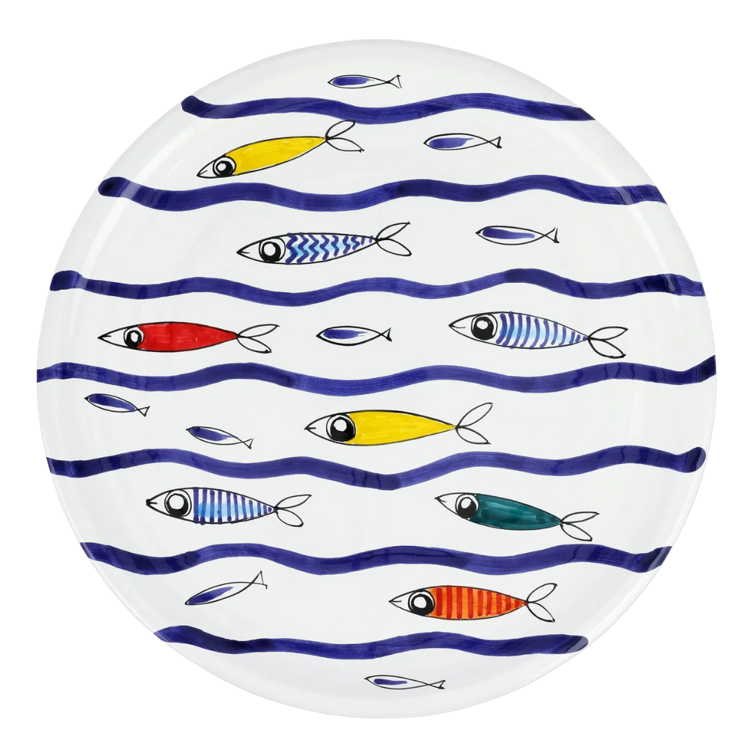 Pesce Pazzo -Round Platter