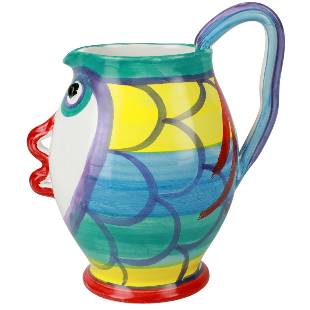 Pesci Colorati - Figural Large Pitcher