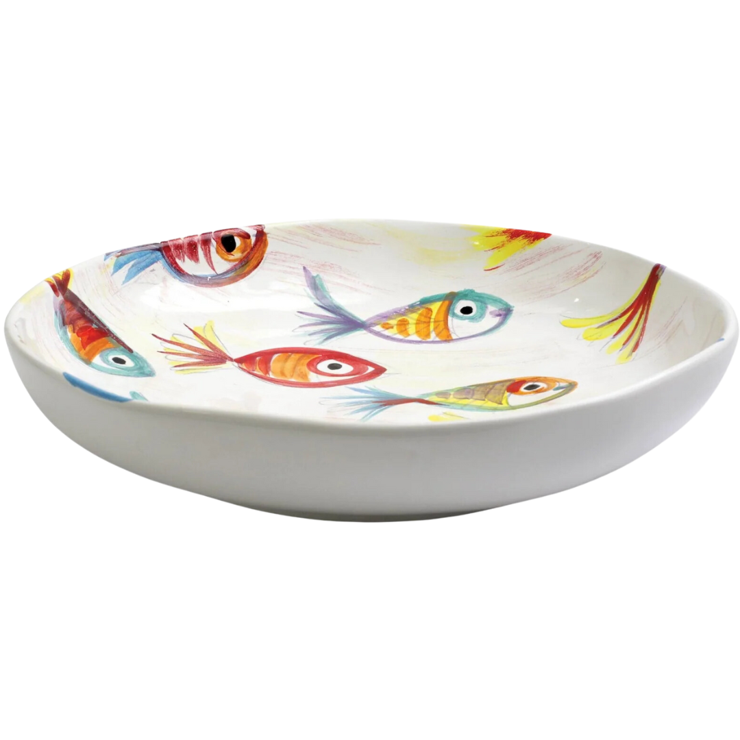 Pesci Colorati - Shallow Bowl