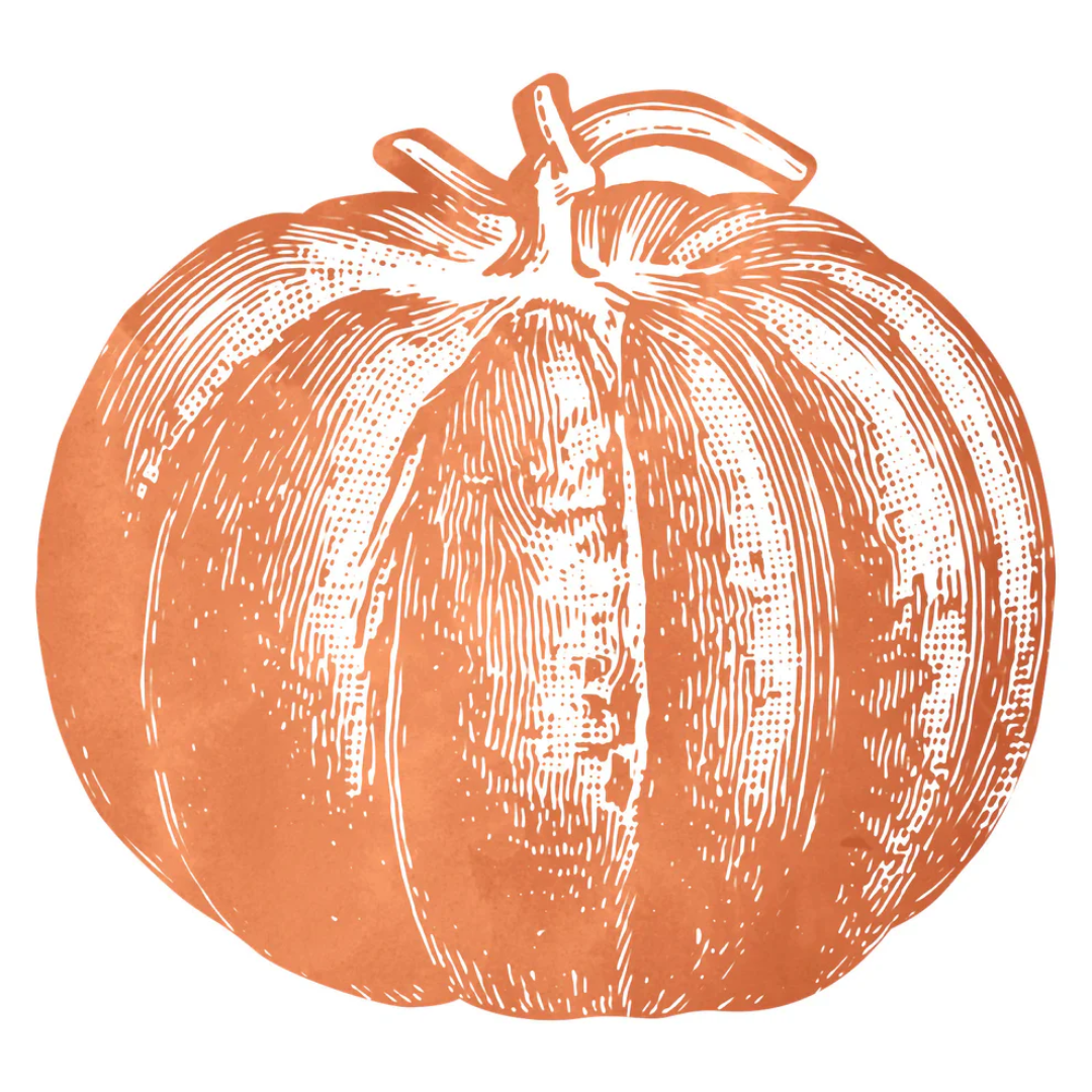 Pumpkin Placemats, Pack of 12 Sheets