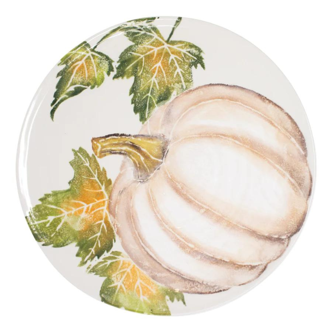 Pumpkins - Round Platter w/ Pumpkin