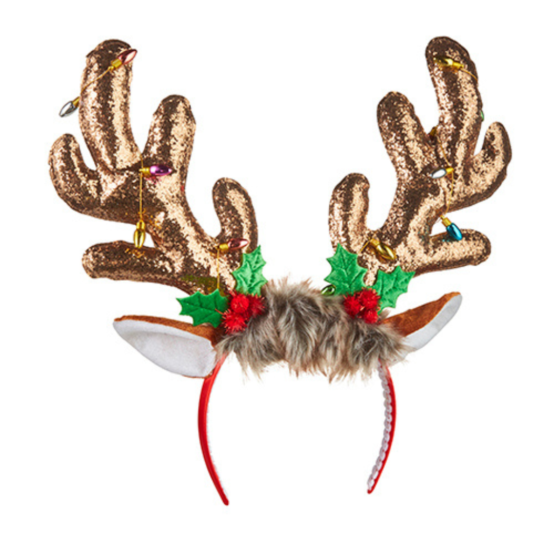 PRE-ORDER Reindeer Antlers Headband