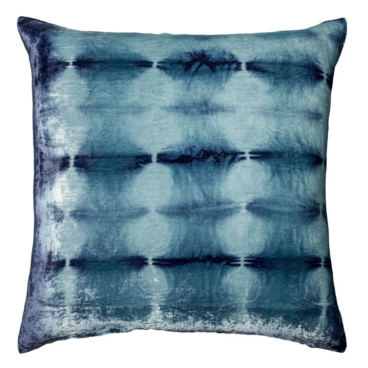 Rorschach Velvet, Blueberry - Pillow