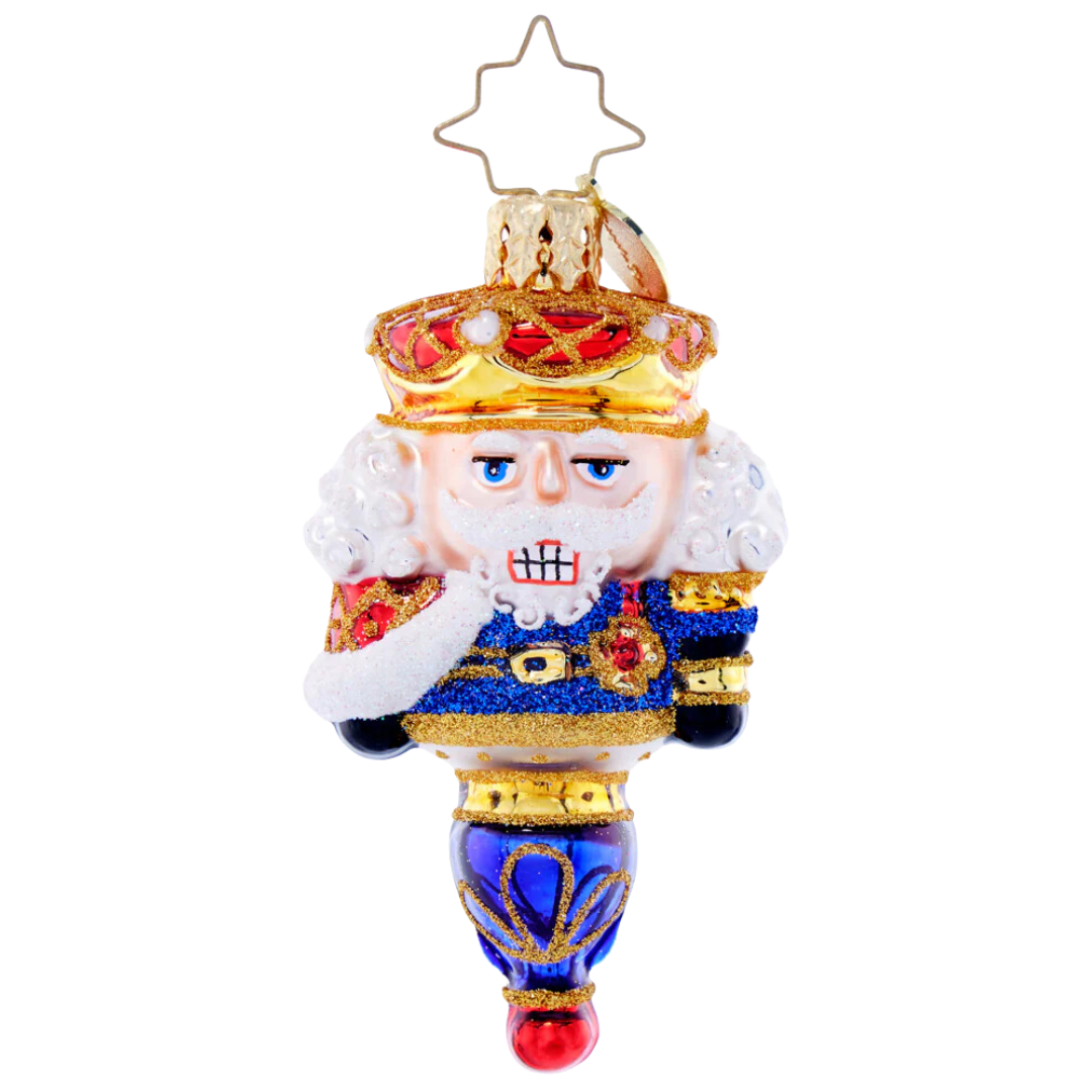 Royal Nutcracker Gem Ornament