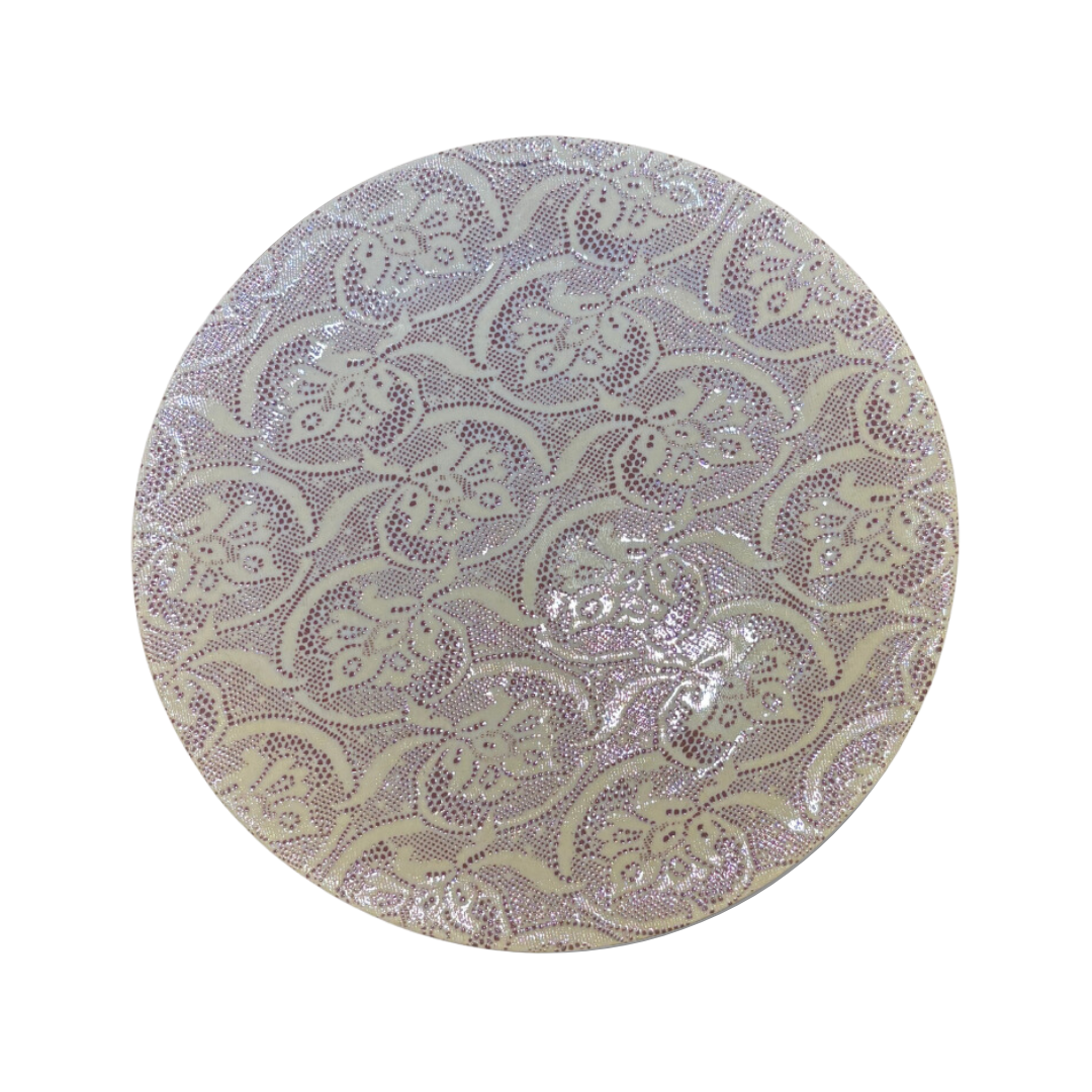 Salad Plate/ Fleur De Lis Berry