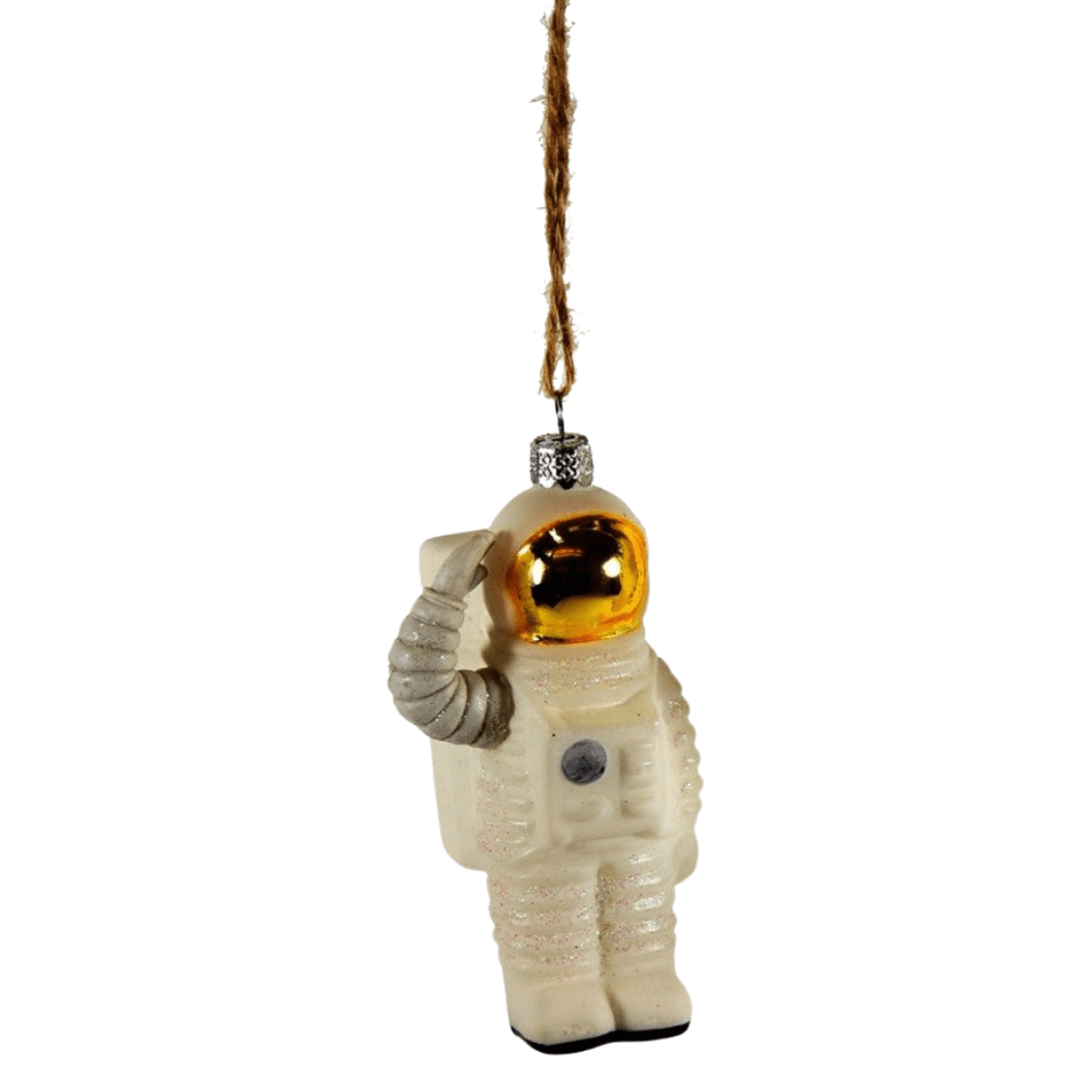 Saluting Astronaut Ornament