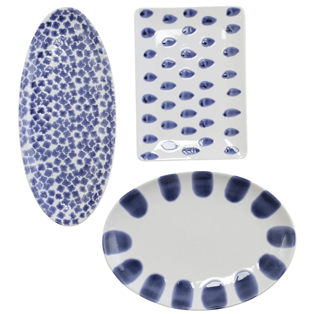 Santorini - 3-Piece Serveware Set