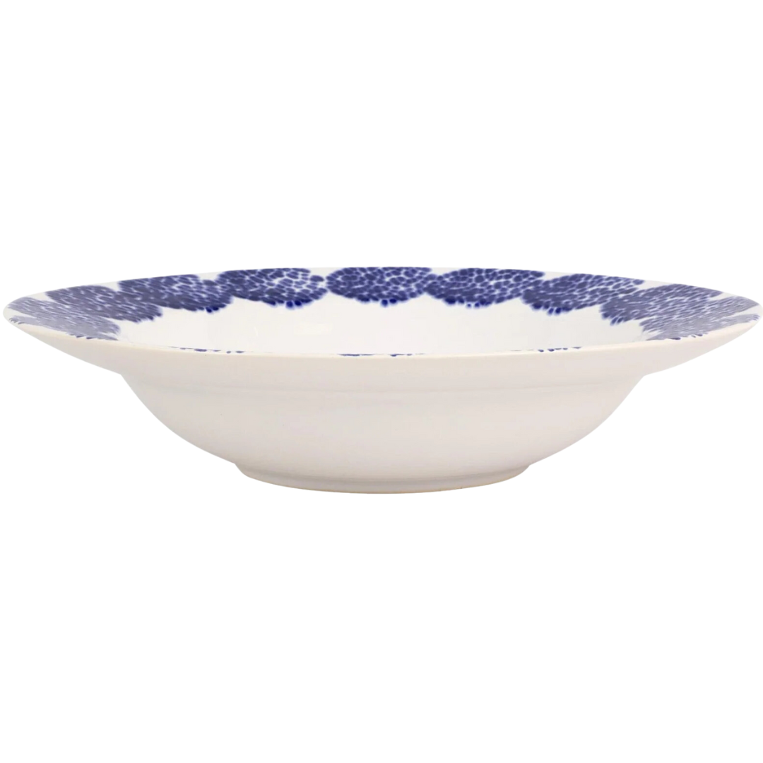 Santorini - Rimmed Serving Bowl