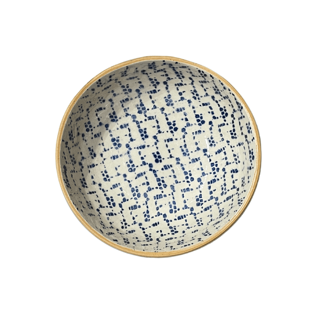 Soup Bowl/ Maze Cobalt