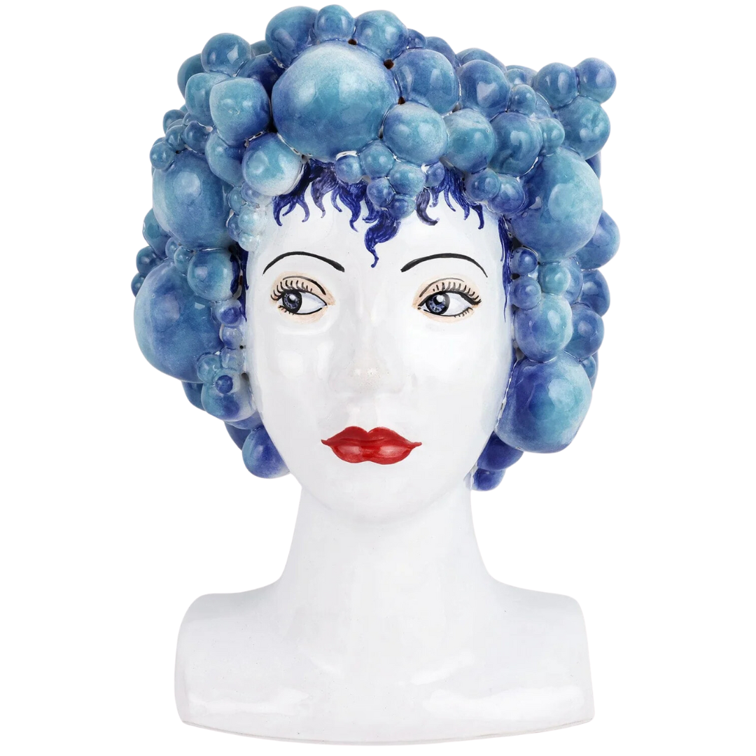 Sicilian Heads, Blue - Bubble Head