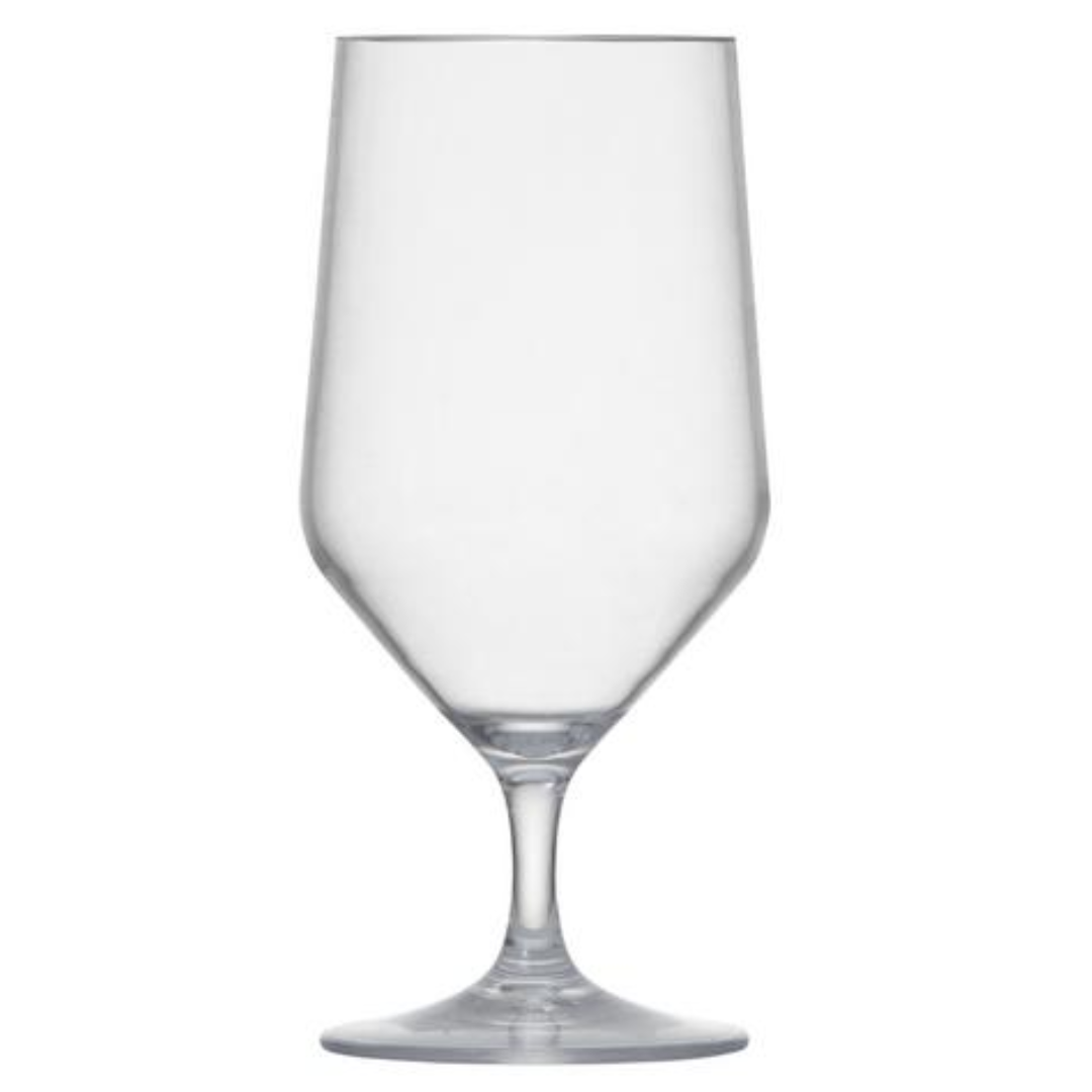 Sole Acrylic Goblet, Clear