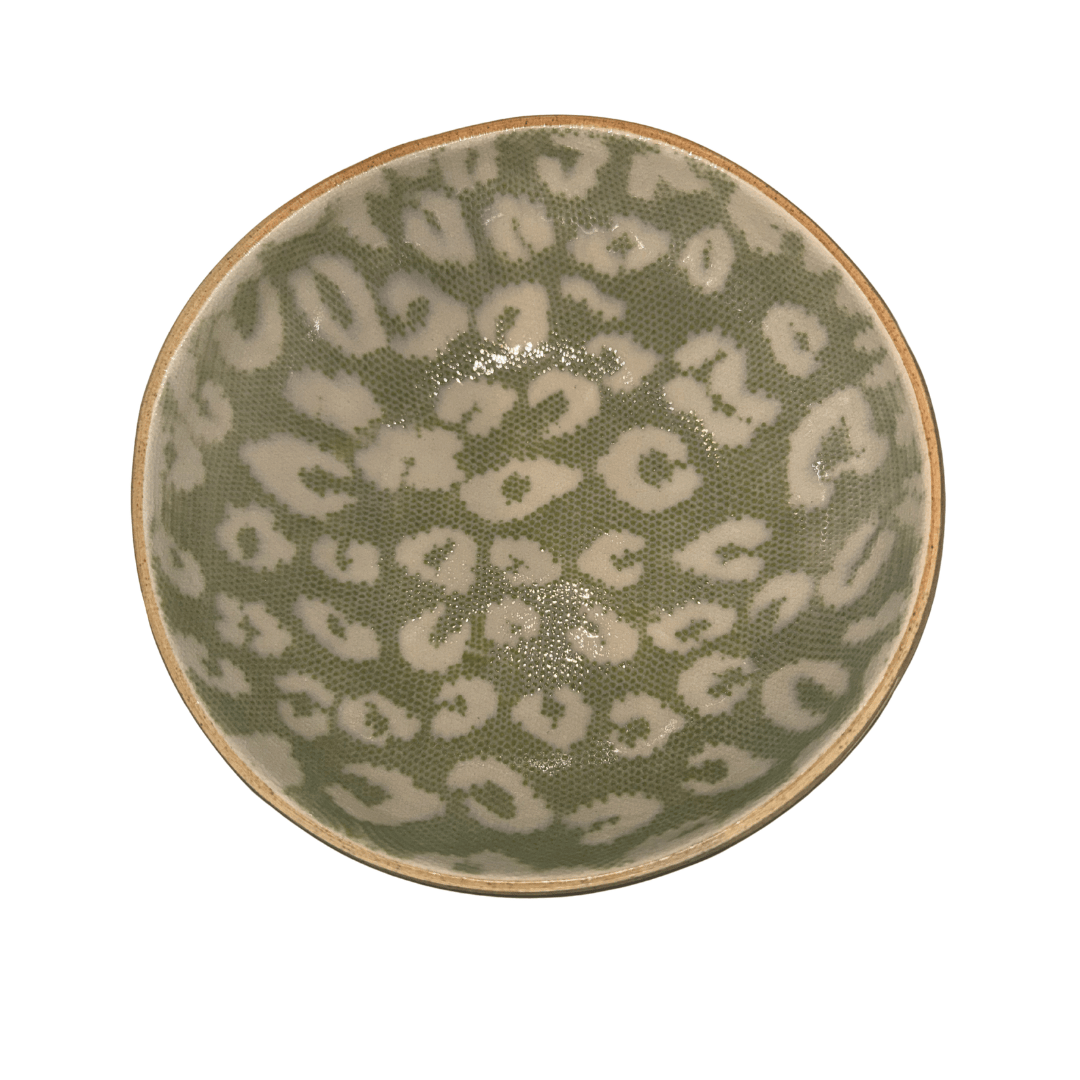 Soup Bowl / Leopard Citrus