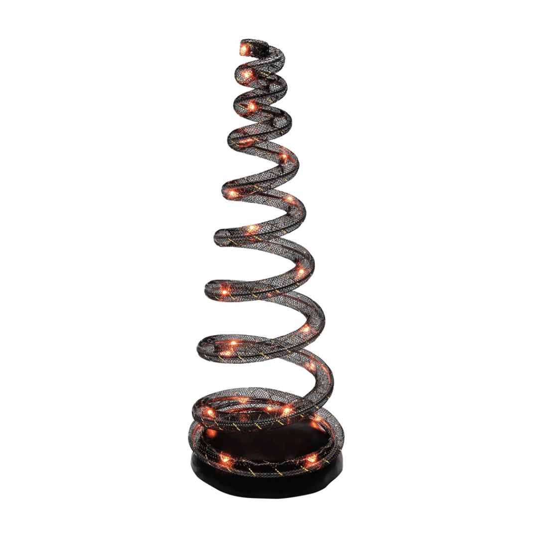 Spiral Light LED Tree, Orange