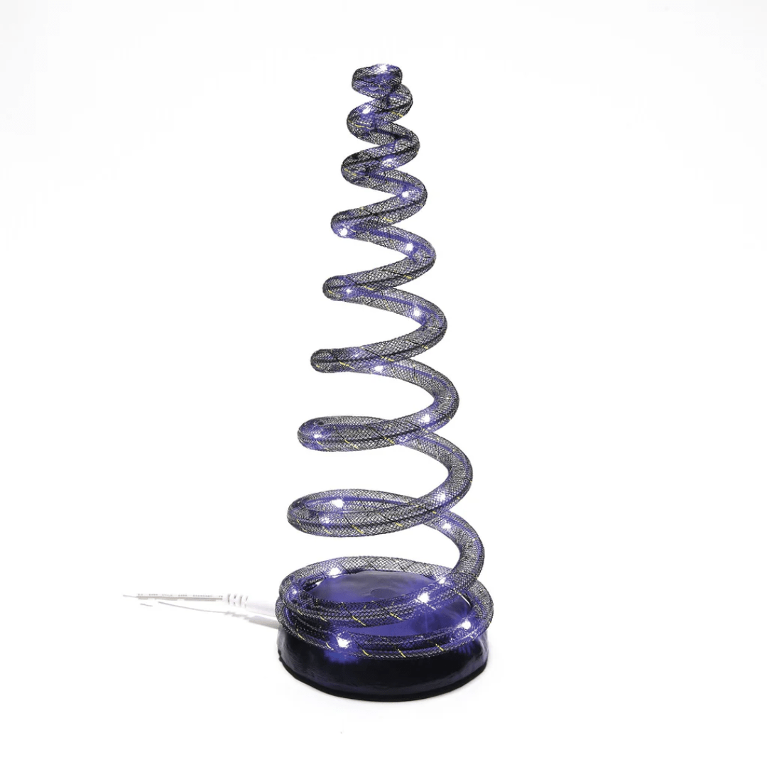 Spiral Light LED Tree, Purple