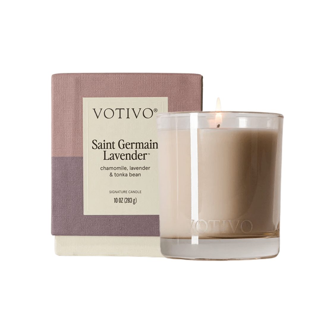 Saint Germain Lavender Signature Candle, 10 oz.