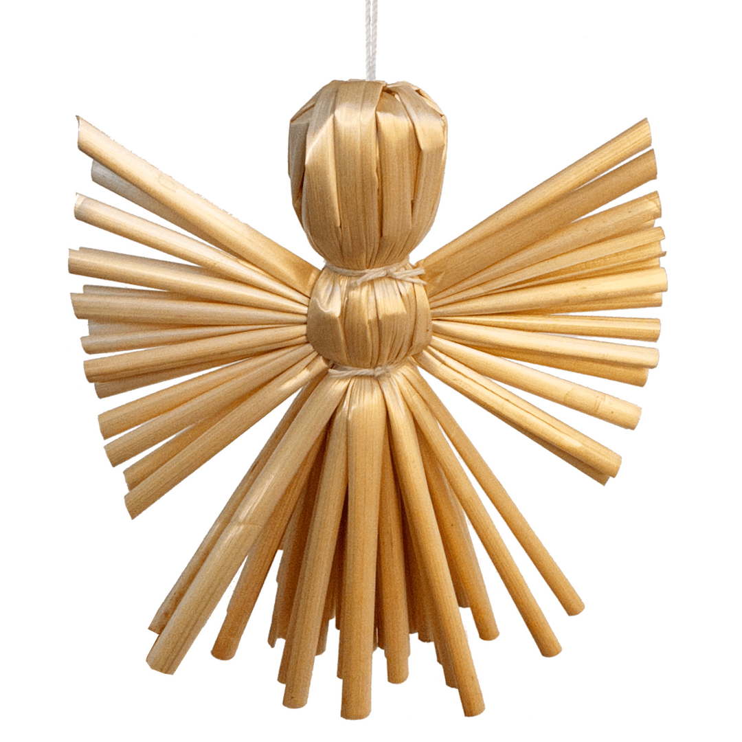 Straw Angel Ornament