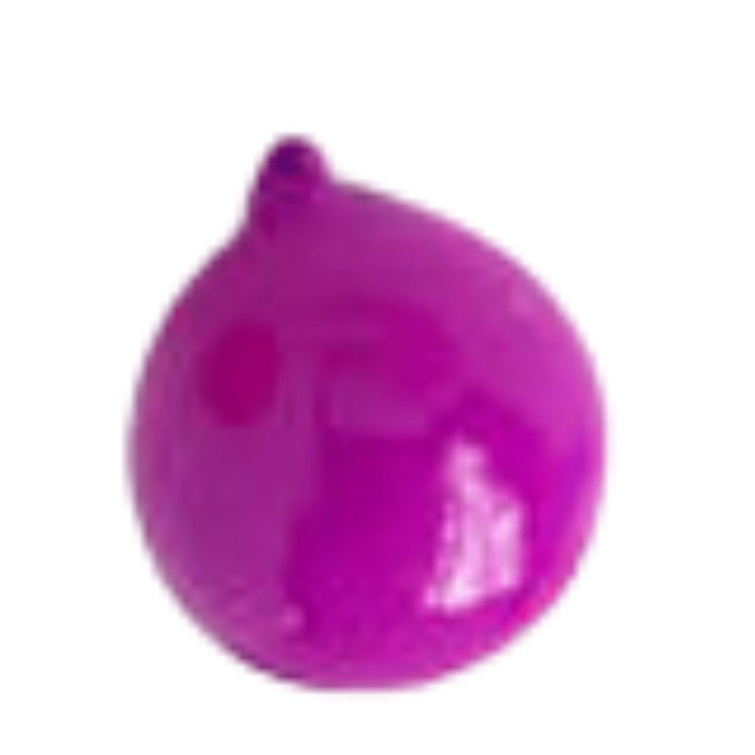 Sugar Sweet Ball Ornament, Fuchsia
