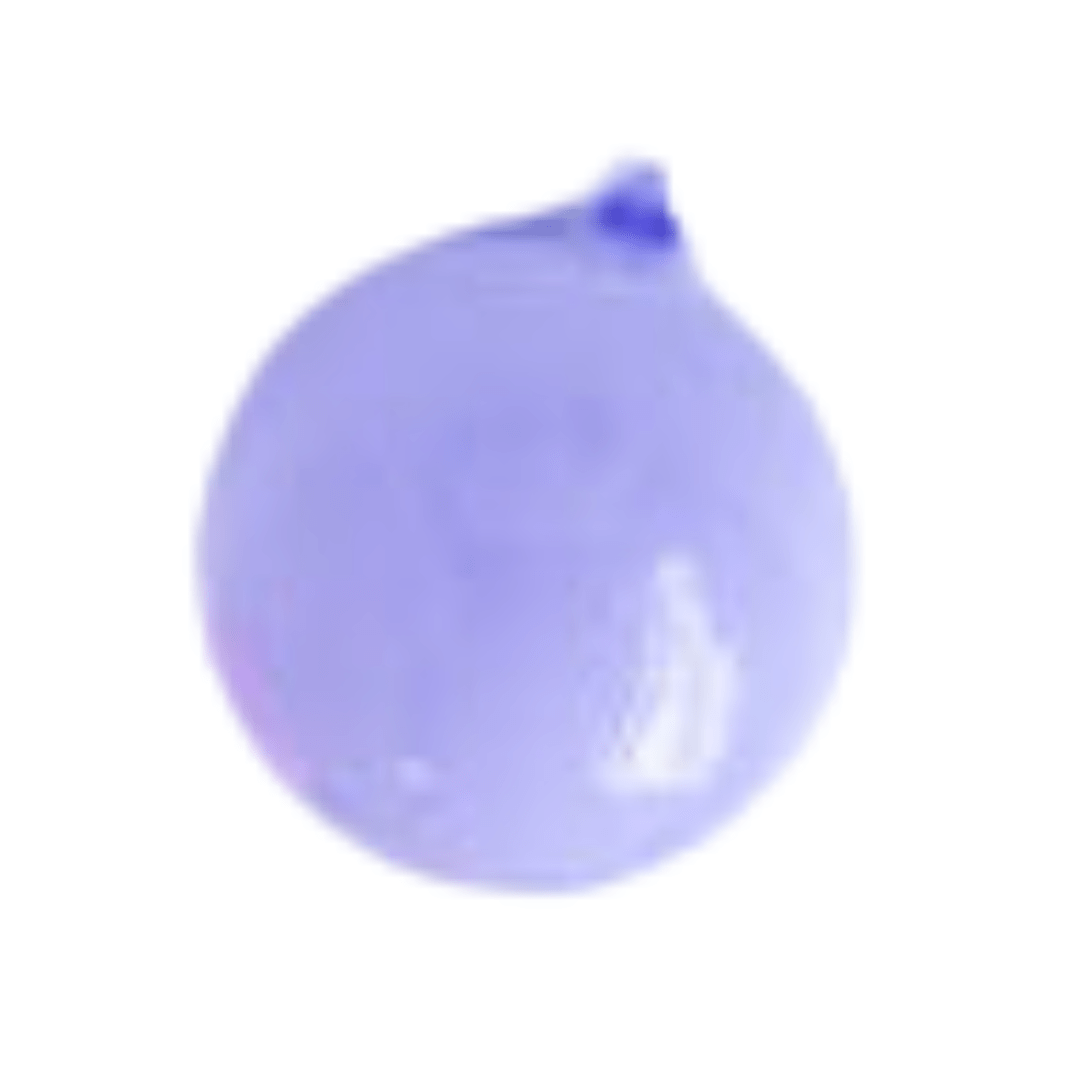Sugar Sweet Ball Ornament, Light Purple