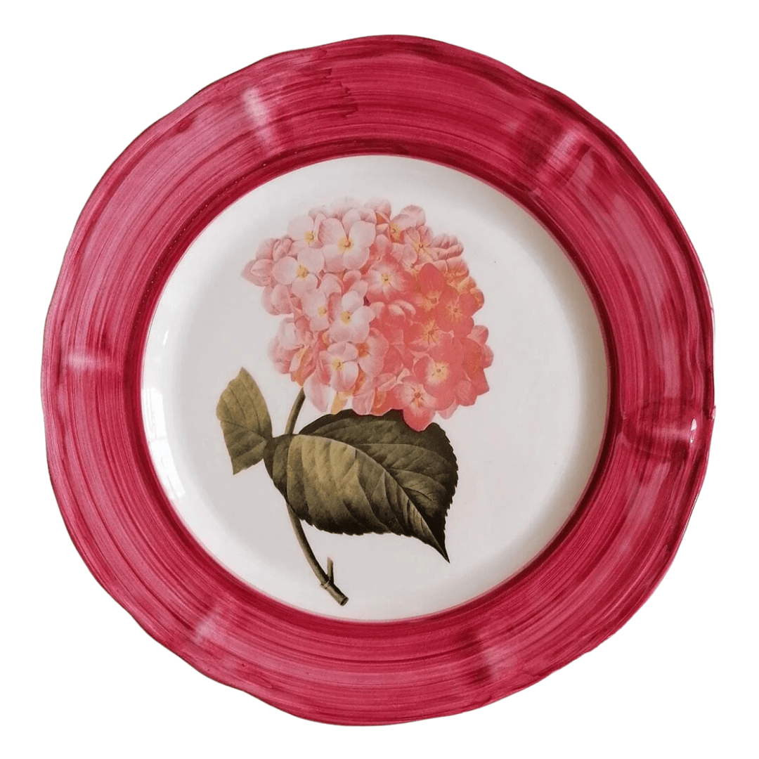 Sultan Garden Dinner Plate, Pink