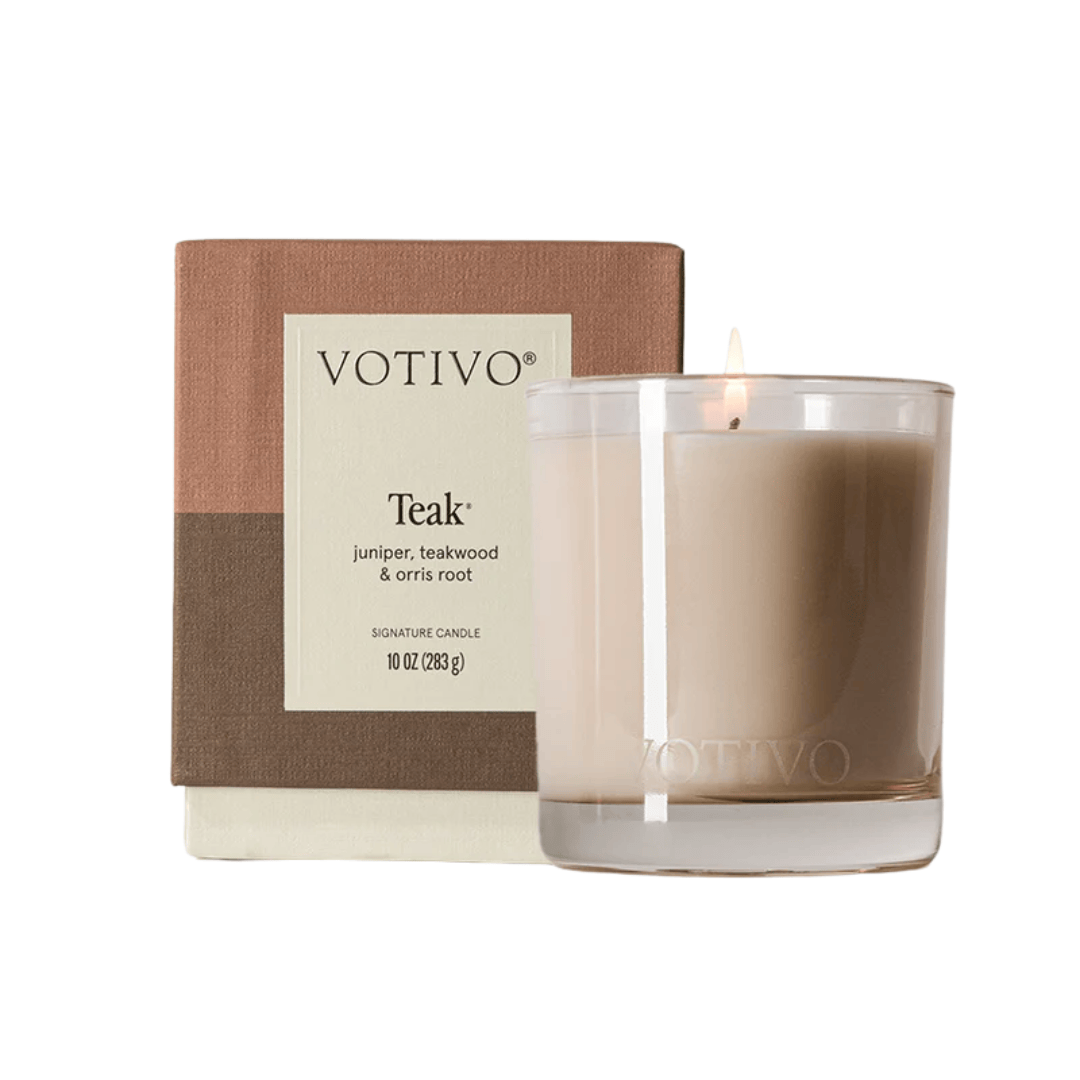 Teak Signature Candle 10 oz.