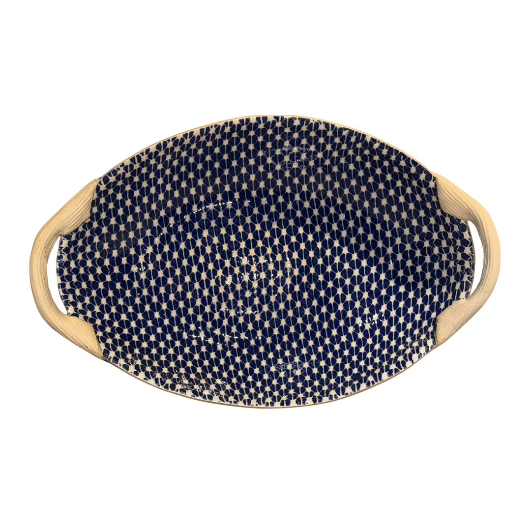 Nested Oval w/ Handles / Tempo Cobalt