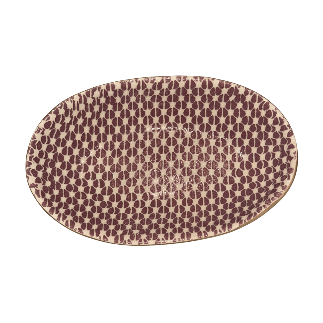 Small Nested Oval / Tempo Berry