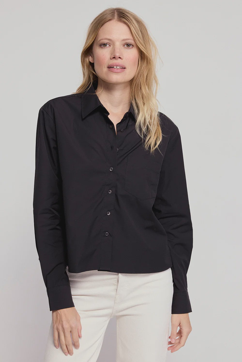 The LS Boxy Crop / Black