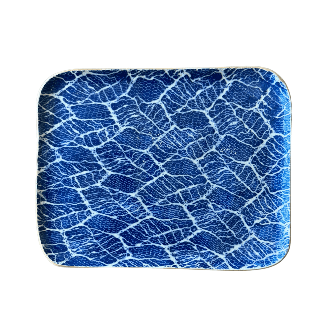 Tidbit Tray / Foliage Cobalt