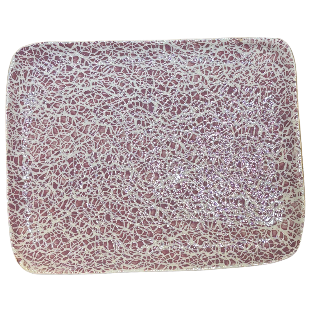 Tidbit Tray/ Crackle Berry