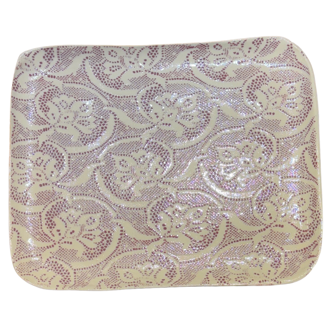 Tidbit Tray/ Fleur De Lis Berry