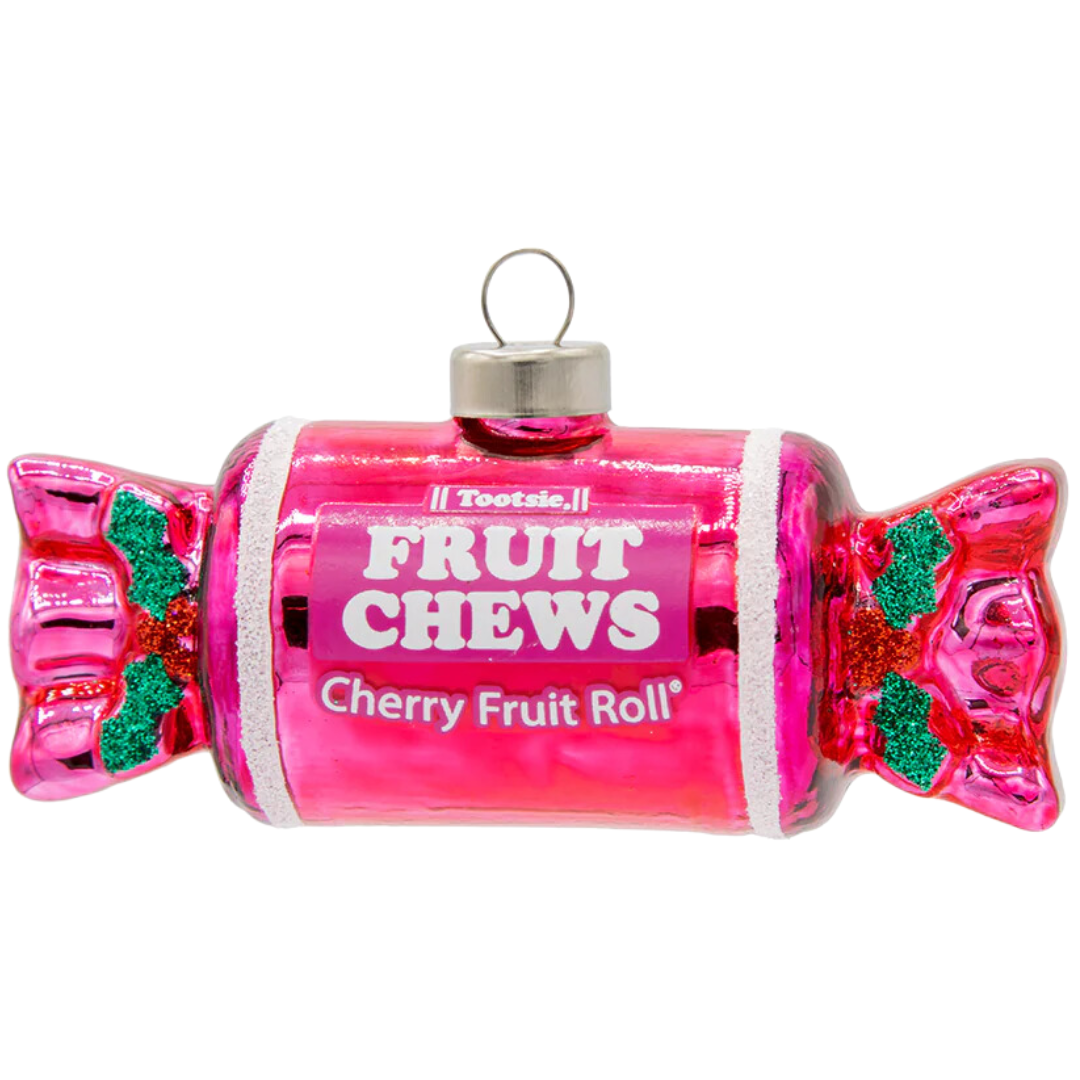 PRE-ORDER Tootsie Roll Cherry Fruit Chews Ornament