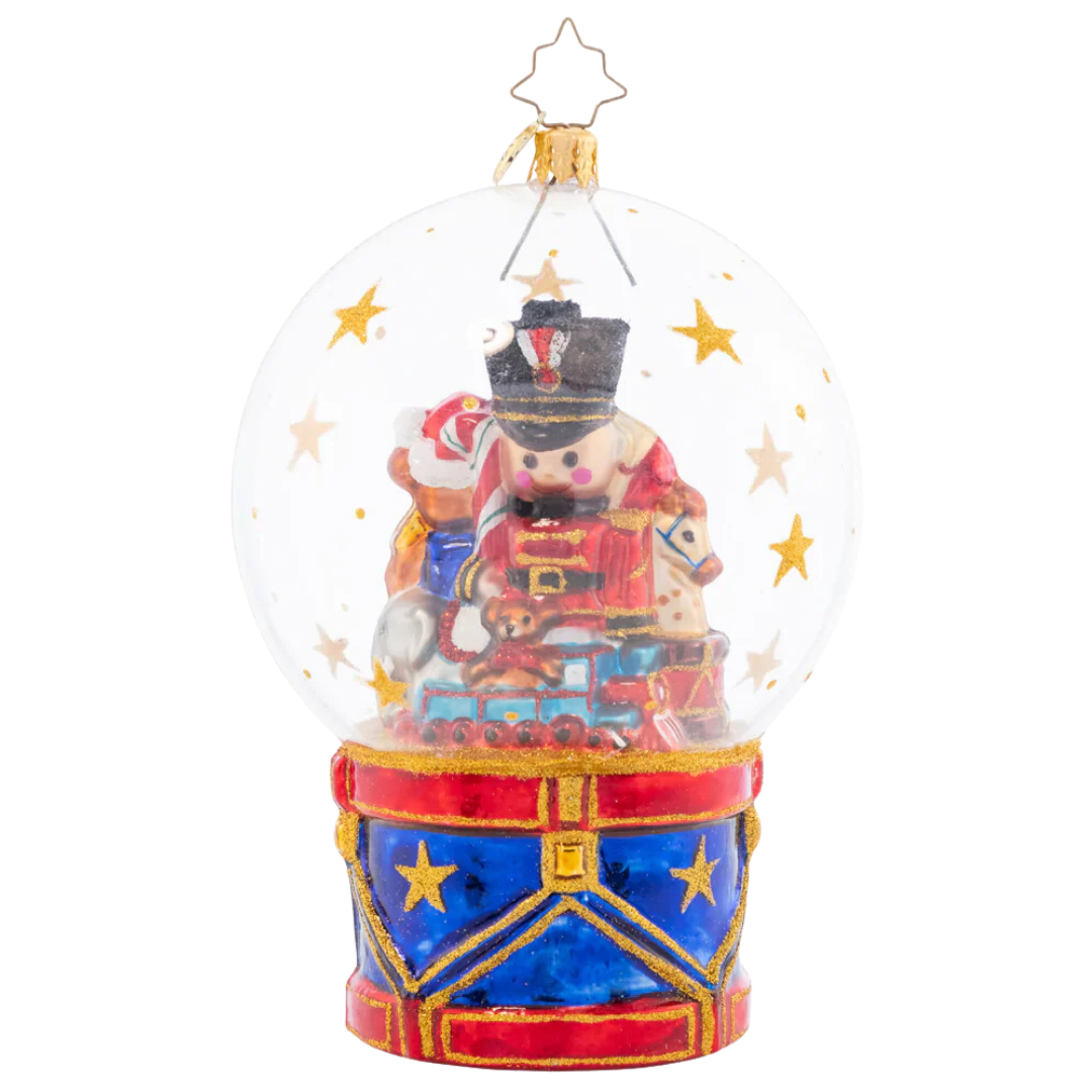 PRE-ORDER Toyland Treasures Snow Globe Ornament