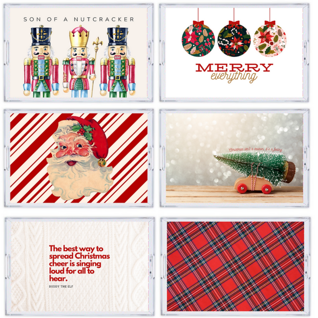 Traditional Christmas Inserts- Set of 10