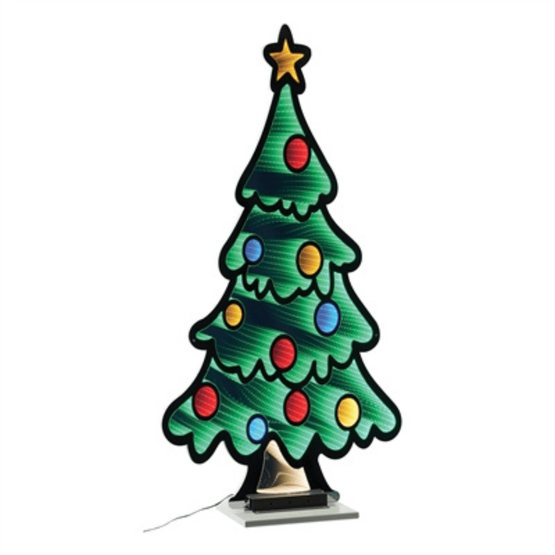 PRE-ORDER Tree W/ Ornament Infinity Light 47"