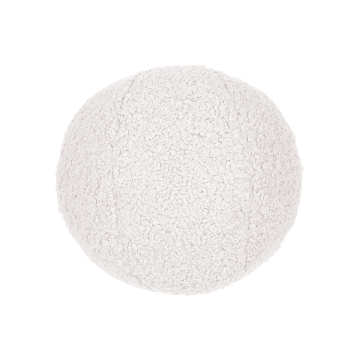 White Ball Pillow