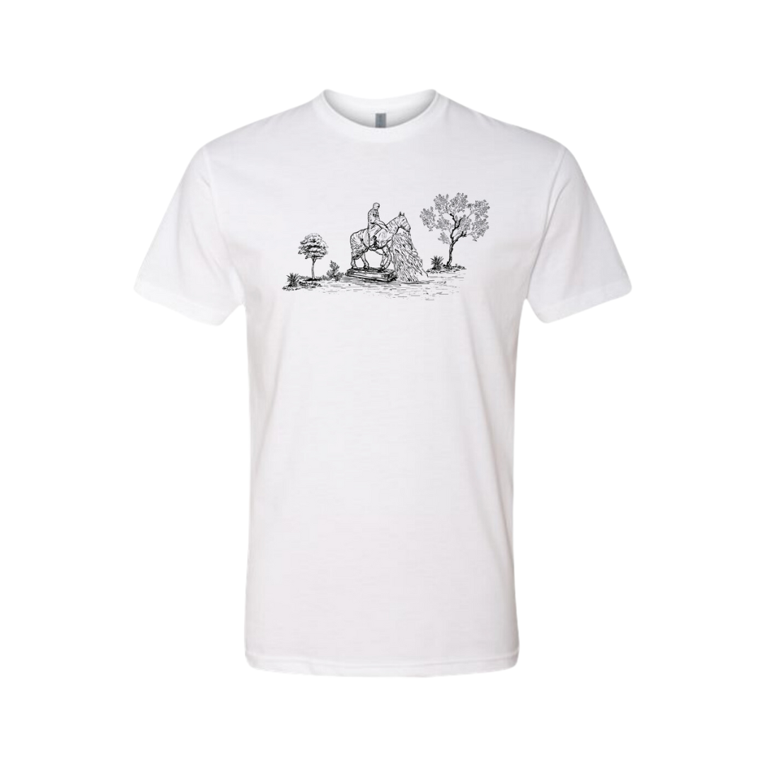 Will Rogers T-Shirt, White + Black