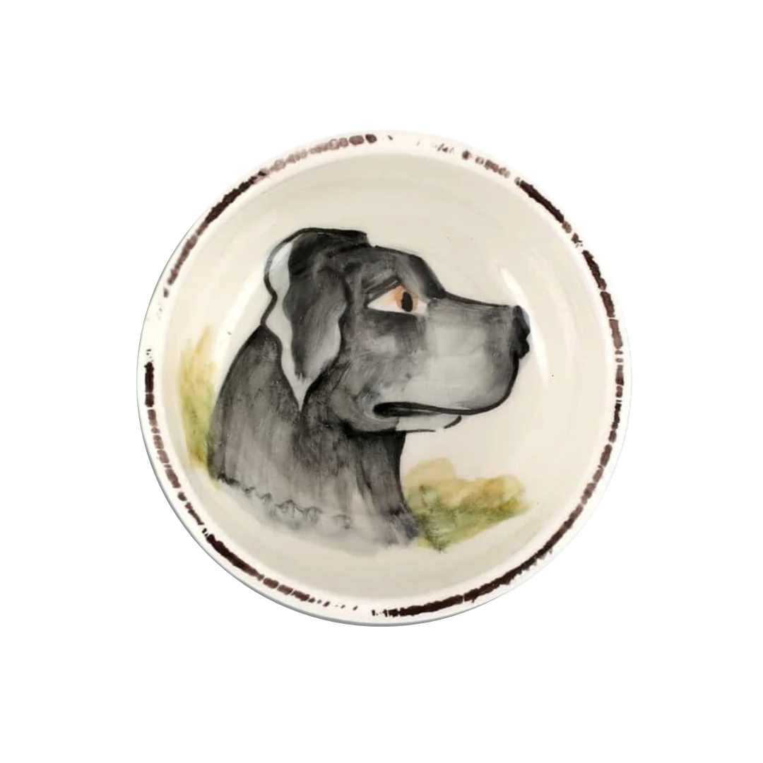 Wildlife, Black Hunting Dog  - Condiment Bowl