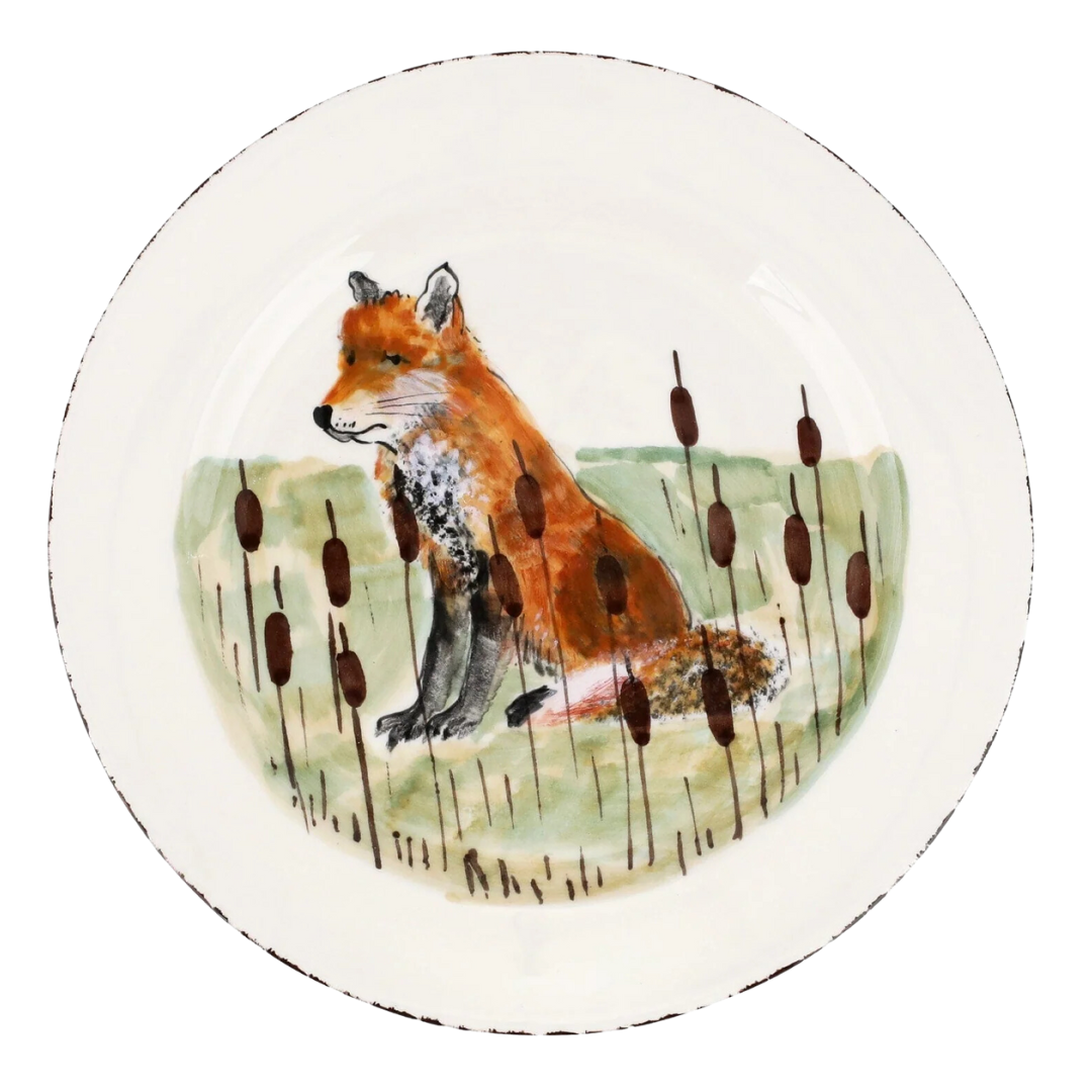 Wildlife, Fox - Dinner Plate