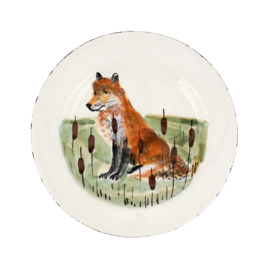 Wildlife, Fox - Salad Plate