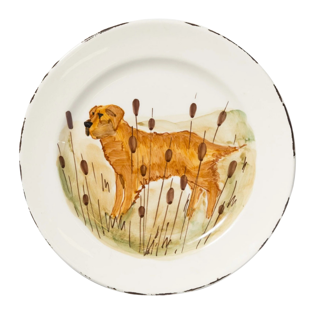 Wildlife, Hunting Dog - Dinner Plate